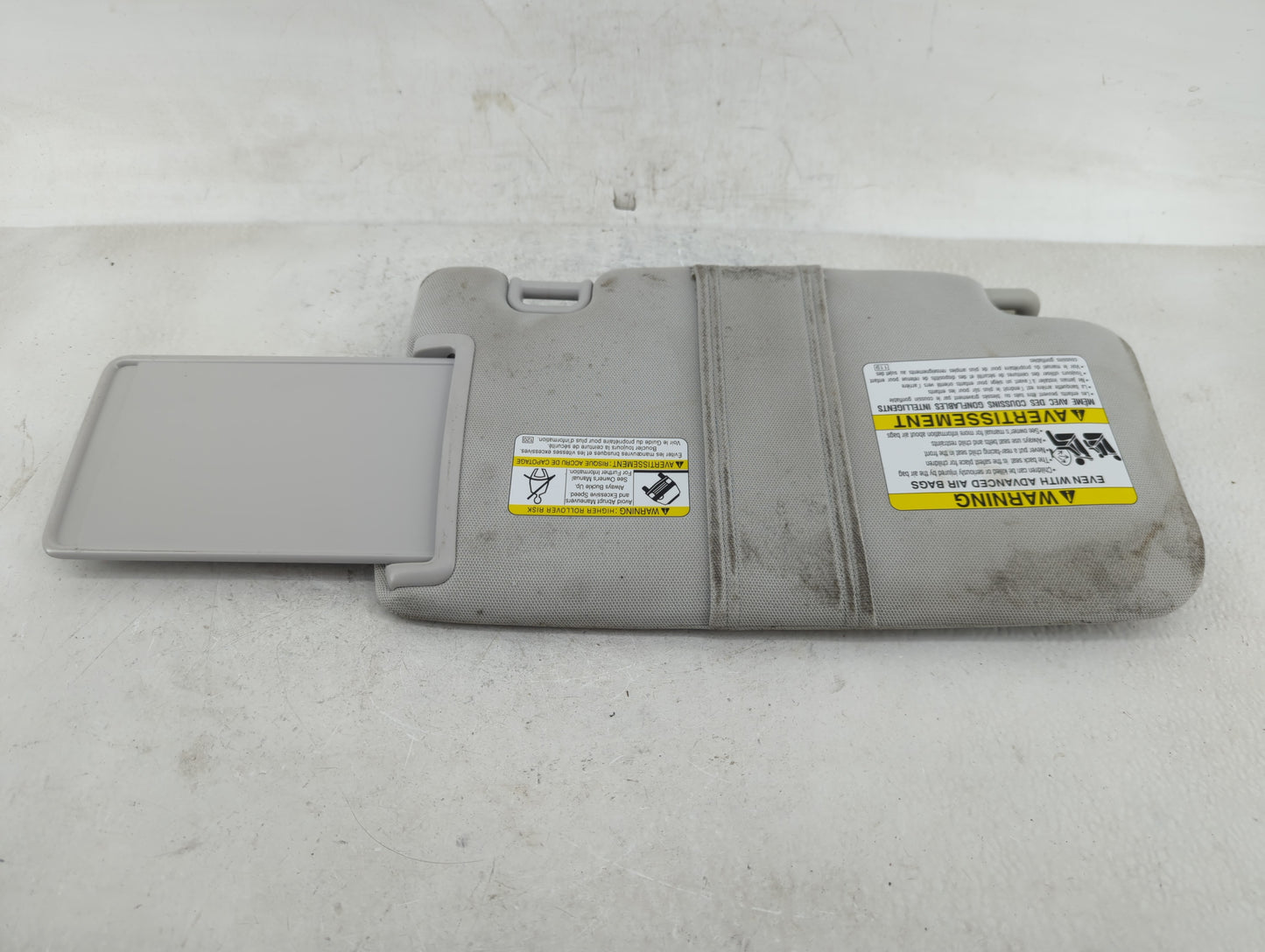 2014-2016 Subaru Forester Sun Visor Shade Replacement Driver Left Mirror Fits Fits 2014 2015 2016 OEM Used Auto Parts - Oemu