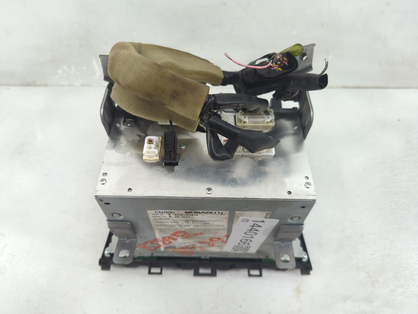 2016 Subaru Forester Radio AM FM Cd Player Receiver Replacement P/N:86201SG610 PF-3731, CF617UL Fits OEM Used Auto Parts - O