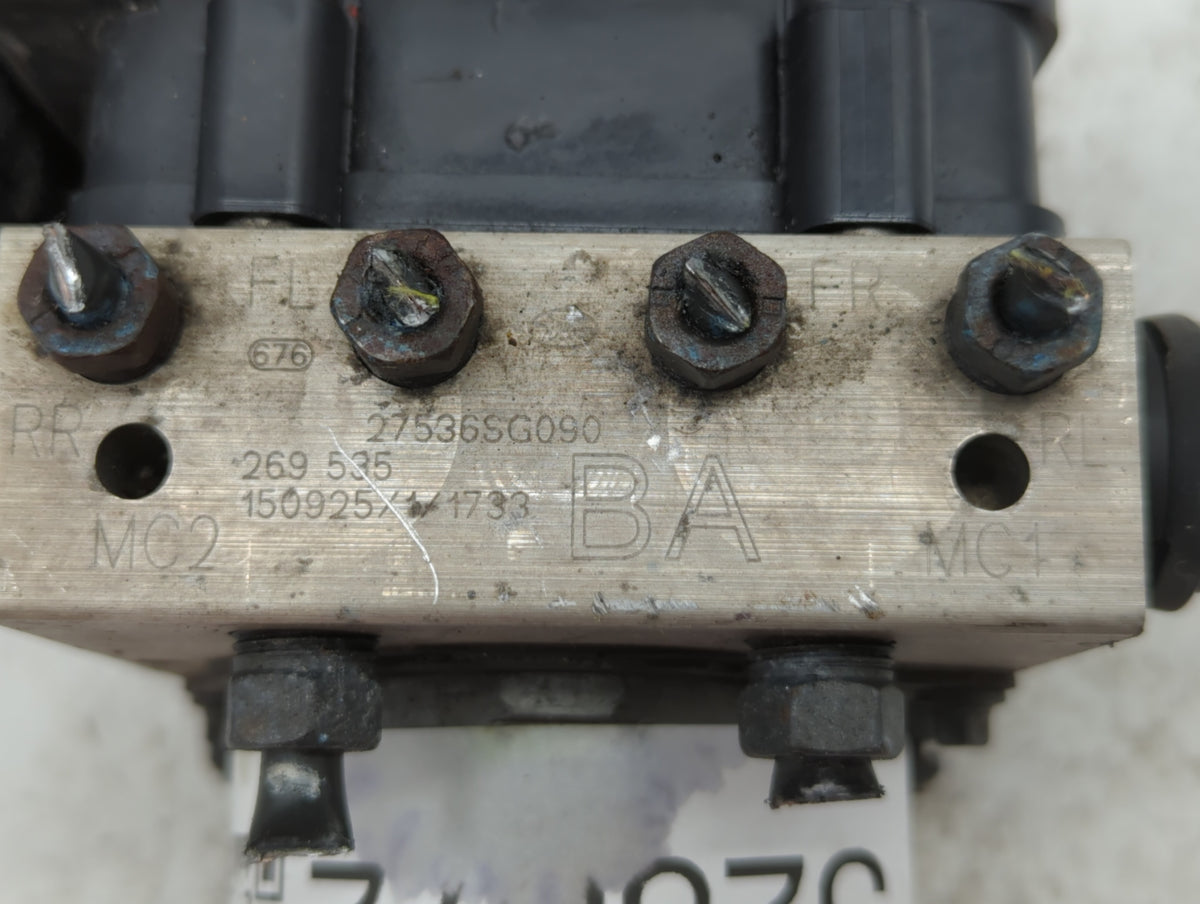2016 Subaru Forester Anti-Lock Brake ABS Pump Module Actuator OEM P/N:27536SG090 27536-SG090 Fits OEM Used Auto Parts - Oemu