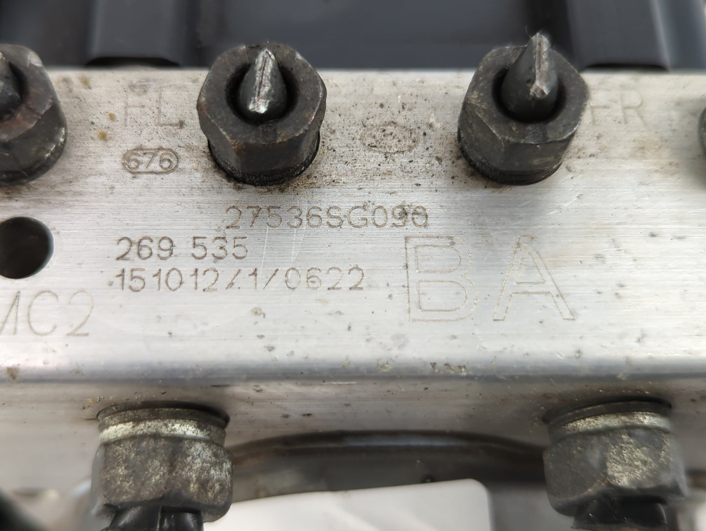 2016 Subaru Forester Anti-Lock Brake ABS Pump Module Actuator OEM P/N:27536SG090 Fits OEM Used Auto Parts - Oemusedautoparts