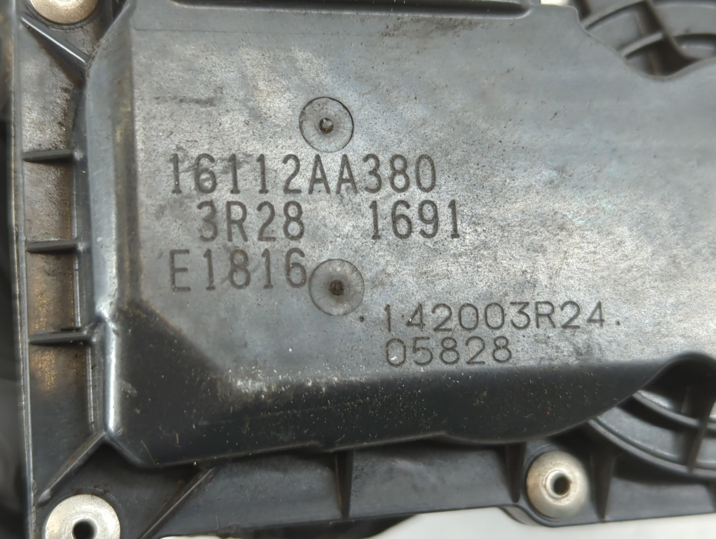 2011-2018 Subaru Forester Throttle Body P/N:16112AA380 Fits Fits 2011 2012 2013 2014 2015 2016 2017 2018 OEM Used Auto Parts