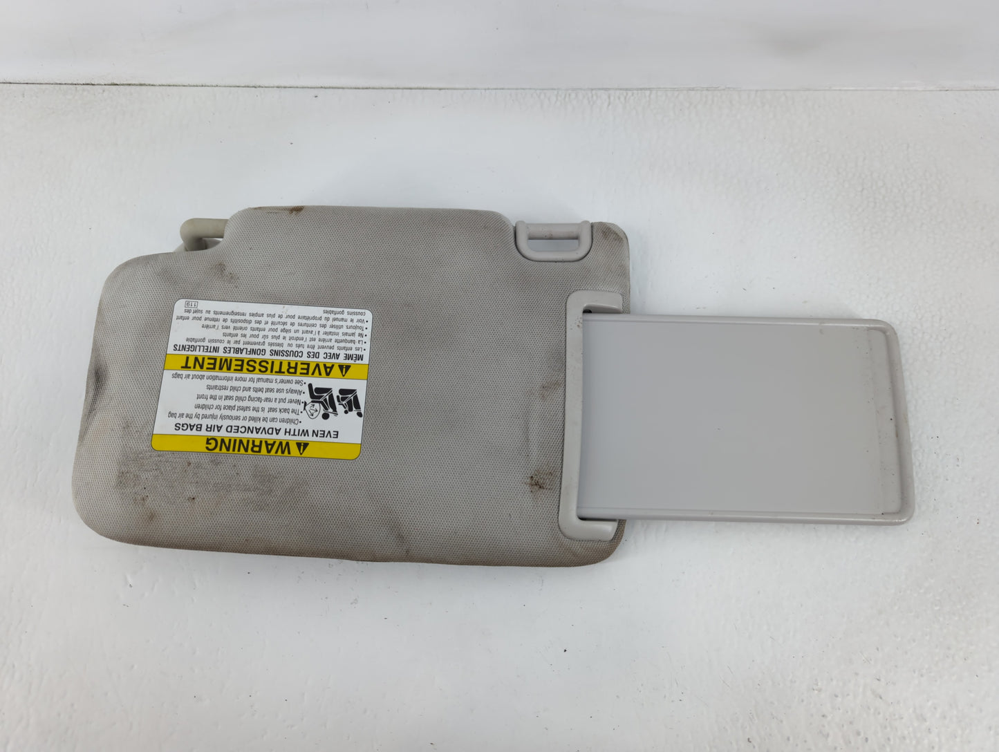 2014-2016 Subaru Forester Sun Visor Shade Replacement Passenger Right Mirror Fits Fits 2014 2015 2016 OEM Used Auto Parts -