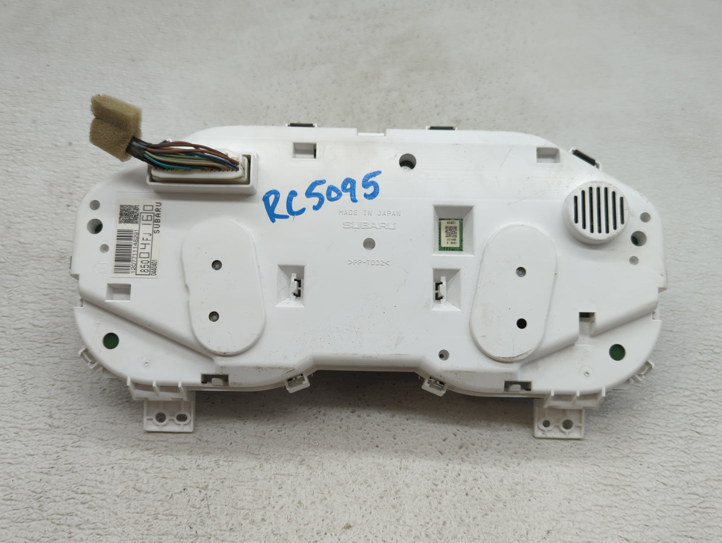 2016 Subaru Impreza Instrument Cluster Speedometer Gauges P/N:85004FJ160 8500IFJ580 Fits OEM Used Auto Parts - Oemusedautopa