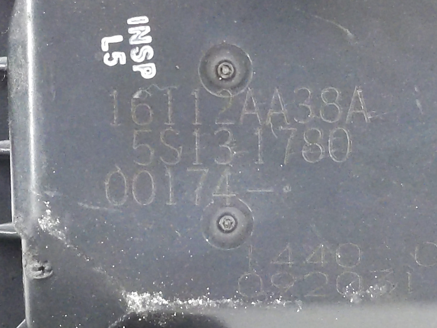 2013-2019 Subaru Legacy Throttle Body P/N:16112AA38A Fits Fits 2013 2014 2015 2016 2017 2018 2019 OEM Used Auto Parts - Oemu