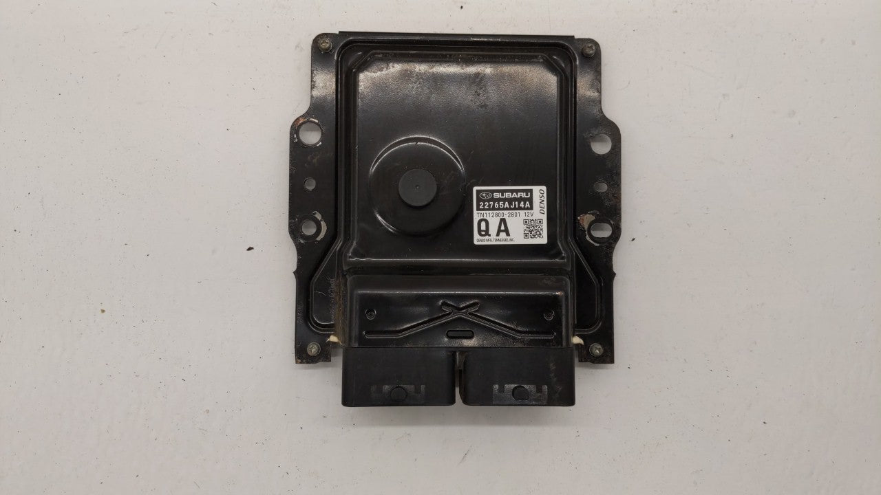 2016 Subaru Legacy PCM Engine Control Computer ECU ECM PCU OEM P/N:22765AJ14A Fits OEM Used Auto Parts - Oemusedautoparts1.c