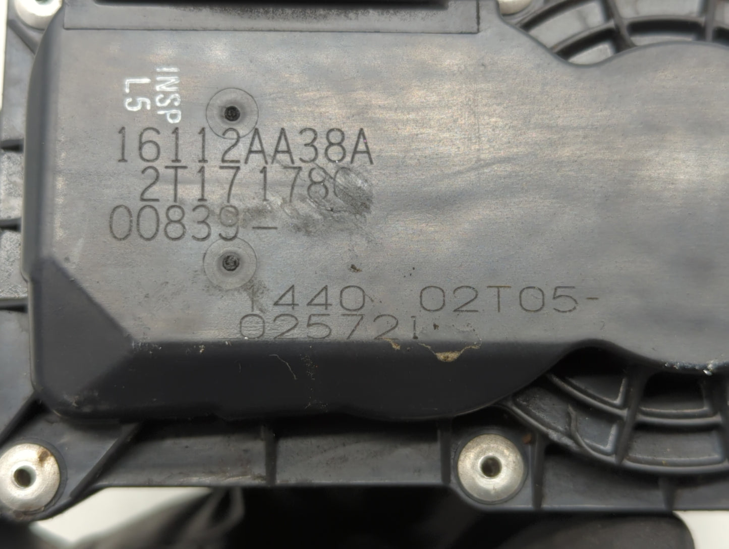 2013-2019 Subaru Legacy Throttle Body P/N:16112AA38A Fits Fits 2013 2014 2015 2016 2017 2018 2019 OEM Used Auto Parts - Oemu