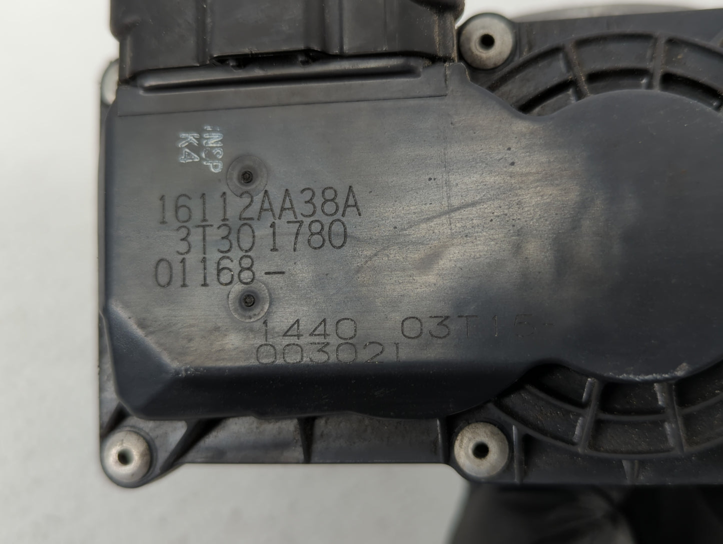 2013-2019 Subaru Legacy Throttle Body P/N:16112AA38A Fits Fits 2013 2014 2015 2016 2017 2018 2019 OEM Used Auto Parts - Oemu
