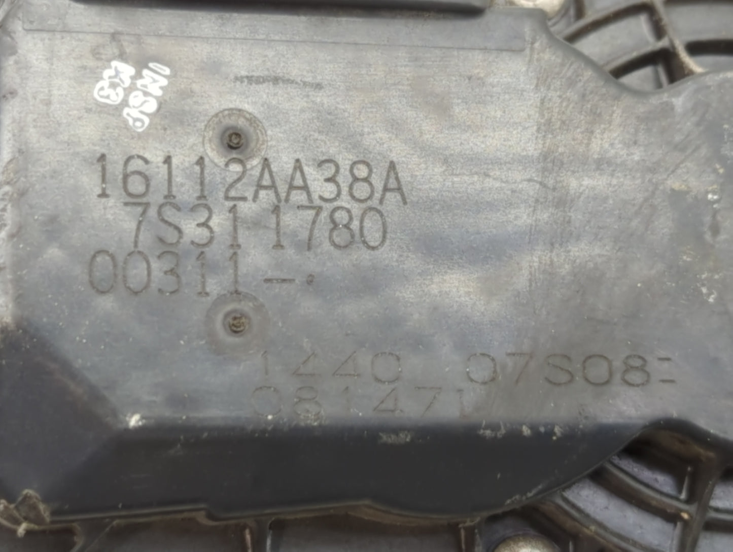 2013-2019 Subaru Legacy Throttle Body P/N:7S31 1780 16112AA38A Fits Fits 2013 2014 2015 2016 2017 2018 2019 OEM Used Auto Pa