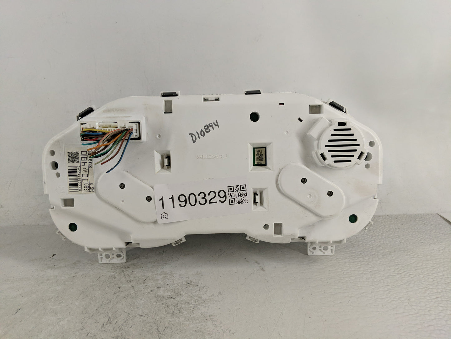 2016 Subaru Wrx Instrument Cluster Speedometer Gauges P/N:85000VA480 Fits OEM Used Auto Parts - Oemusedautoparts1.com