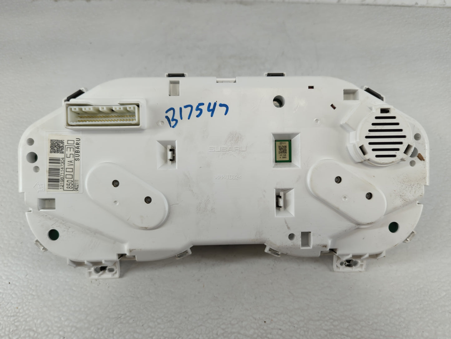 2016 Subaru Wrx Instrument Cluster Speedometer Gauges P/N:85000VA530 1219871147304 Fits OEM Used Auto Parts - Oemusedautopar