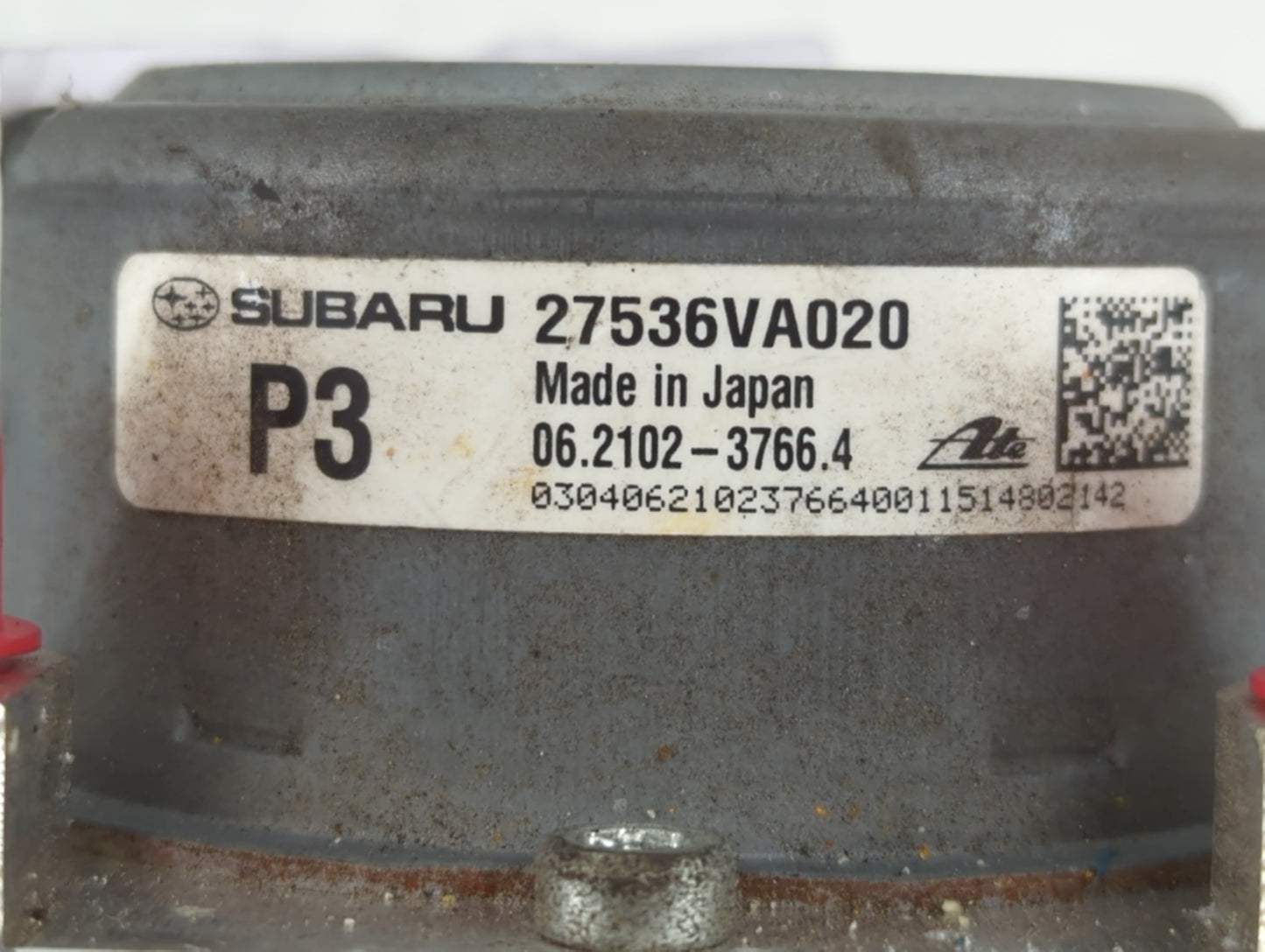 2016 Subaru Wrx ABS Pump Control Module Replacement P/N:27536VA020 Fits OEM Used Auto Parts - Oemusedautoparts1.com