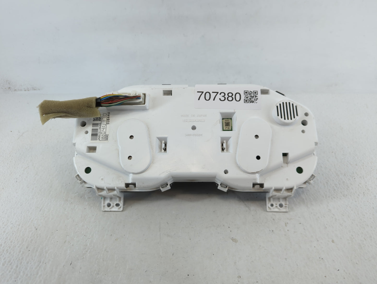 2016 Subaru Xv Instrument Cluster Speedometer Gauges P/N:0420731148305 Fits OEM Used Auto Parts - Oemusedautoparts1.com