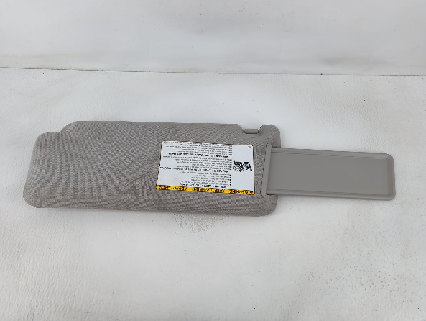 2010-2022 Toyota 4runner Sun Visor Shade Replacement Passenger Right Mirror Fits OEM Used Auto Parts - Oemusedautoparts1.com