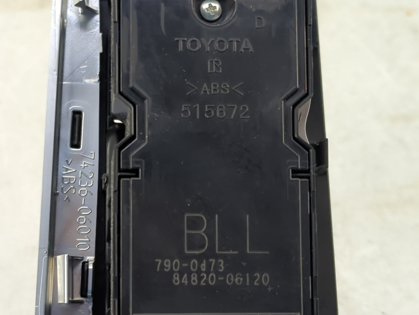 2015-2017 Toyota Camry Master Power Window Switch Replacement Driver Side Left P/N:74232-06010 84820-06120 Fits OEM Used Aut