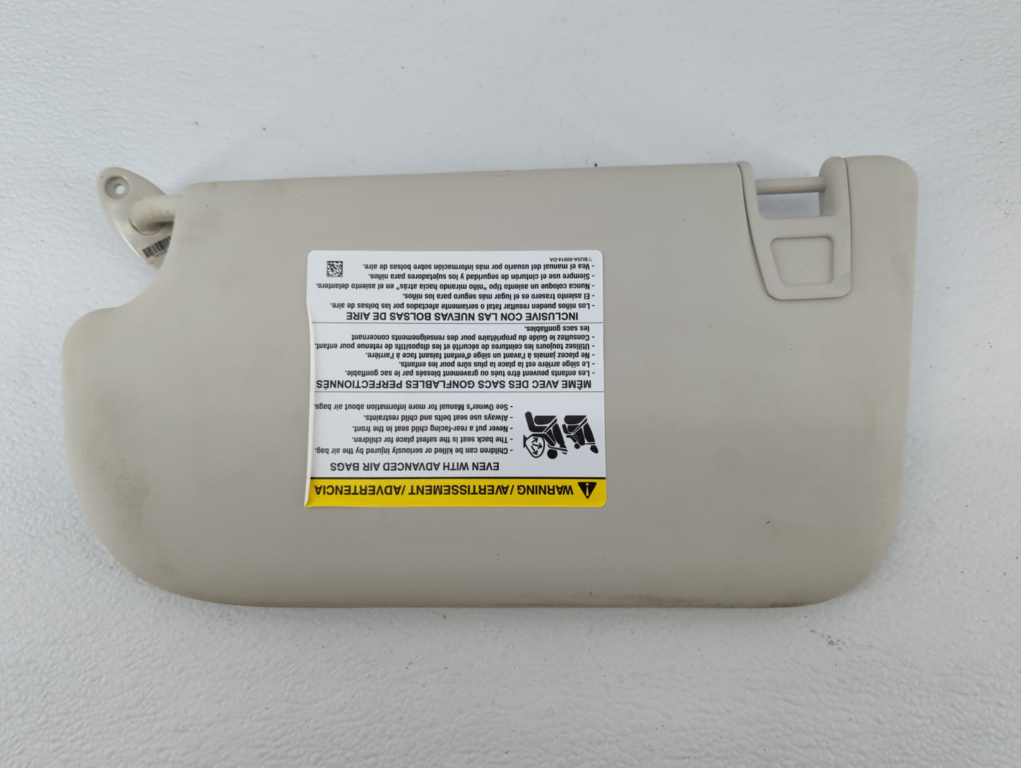 2012-2017 Toyota Camry Sun Visor Shade Replacement Driver Left Mirror Fits Fits 2012 2013 2014 2015 2016 2017 OEM Used Auto