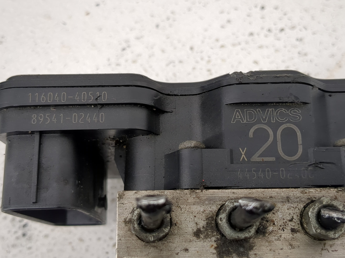 2016 Toyota Corolla ABS Pump Control Module Replacement P/N:116040-40510 Fits OEM Used Auto Parts - Oemusedautoparts1.com
