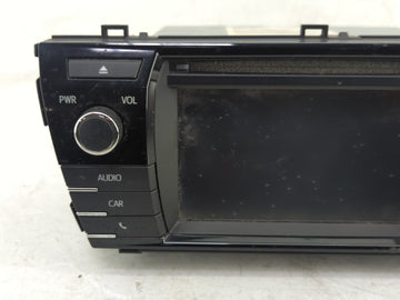 2015-2016 Toyota Corolla Radio AM FM Cd Player Receiver Replacement P/N:86140-02470 Fits Fits 2015 2016 OEM Used Auto Parts