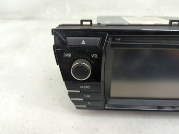 2015-2016 Toyota Corolla Radio AM FM Cd Player Receiver Replacement P/N:86140-02470 139000-0380B101 Fits Fits 2015 2016 OEM Used Auto Parts