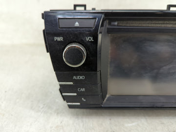 2015-2016 Toyota Corolla Radio AM FM Cd Player Receiver Replacement P/N:86140-02470 139000-0380C101, MN520236 Fits Fits 2015 2016 OEM Used Auto Parts