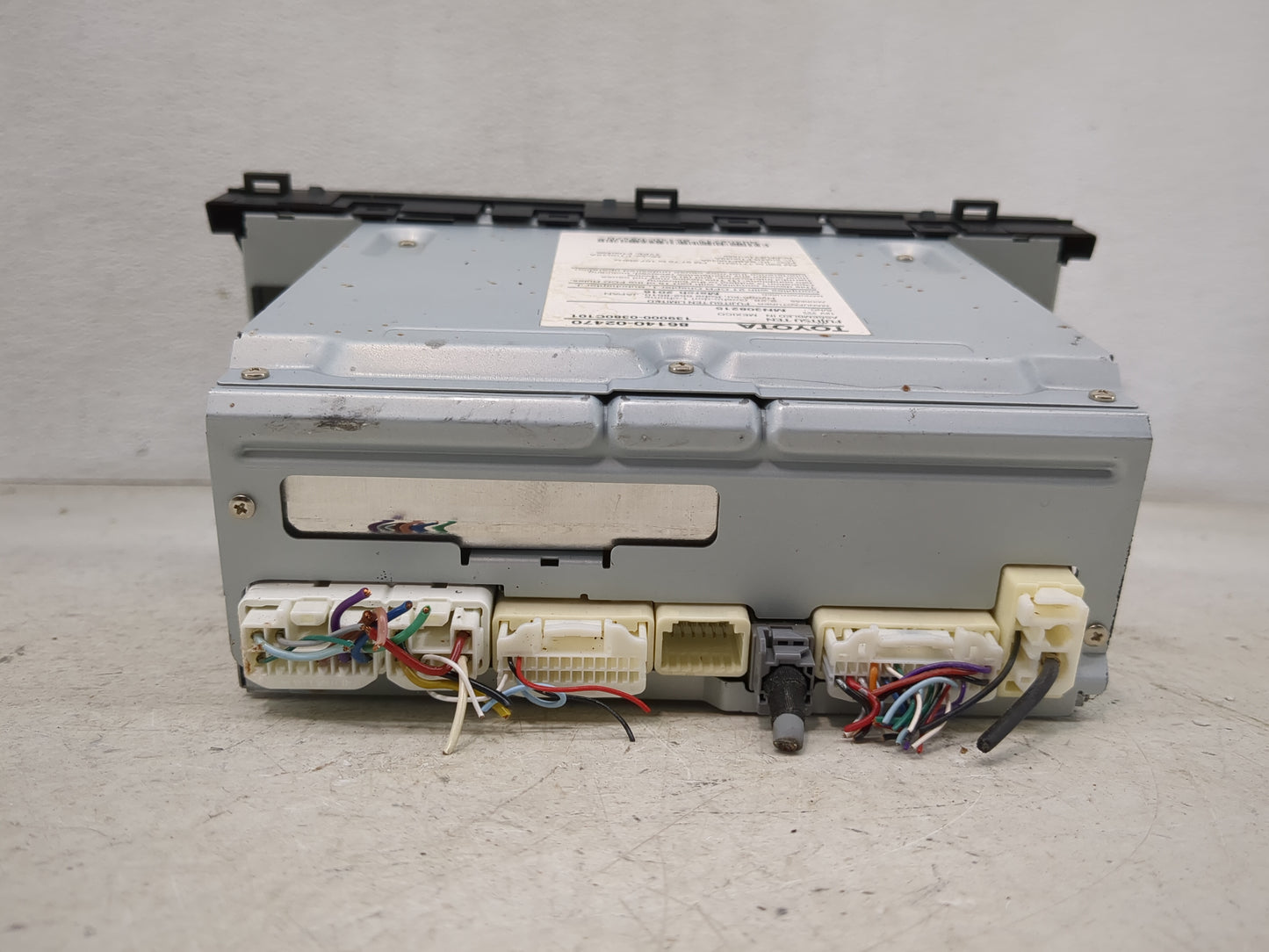 2015-2016 Toyota Corolla Radio AM FM Cd Player Receiver Replacement P/N:86140-02470 139000-0380C101 Fits Fits 2015 2016 OEM