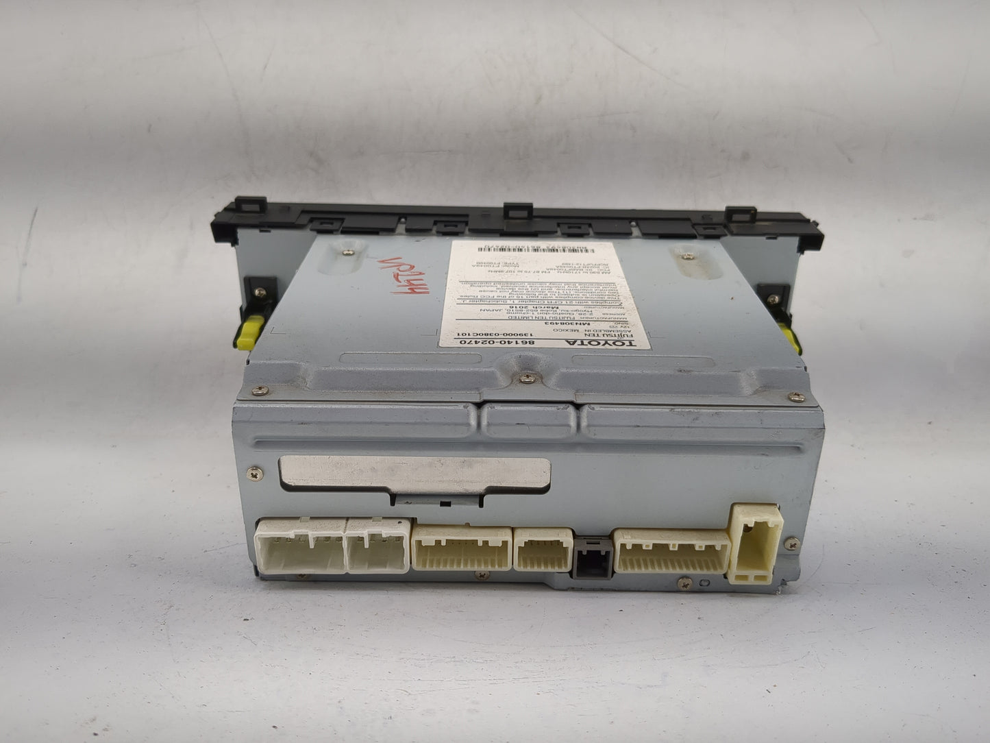 2015-2016 Toyota Corolla Radio AM FM Cd Player Receiver Replacement P/N:86140-02470 139000-0380C101, MN308493 Fits Fits 2015