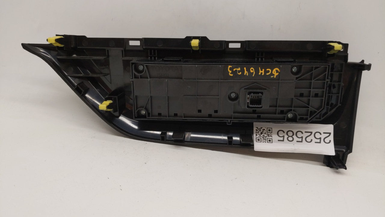 2014-2016 Toyota Corolla Climate Control Module Temperature AC/Heater Replacement Fits Fits 2014 2015 2016 OEM Used Auto Par