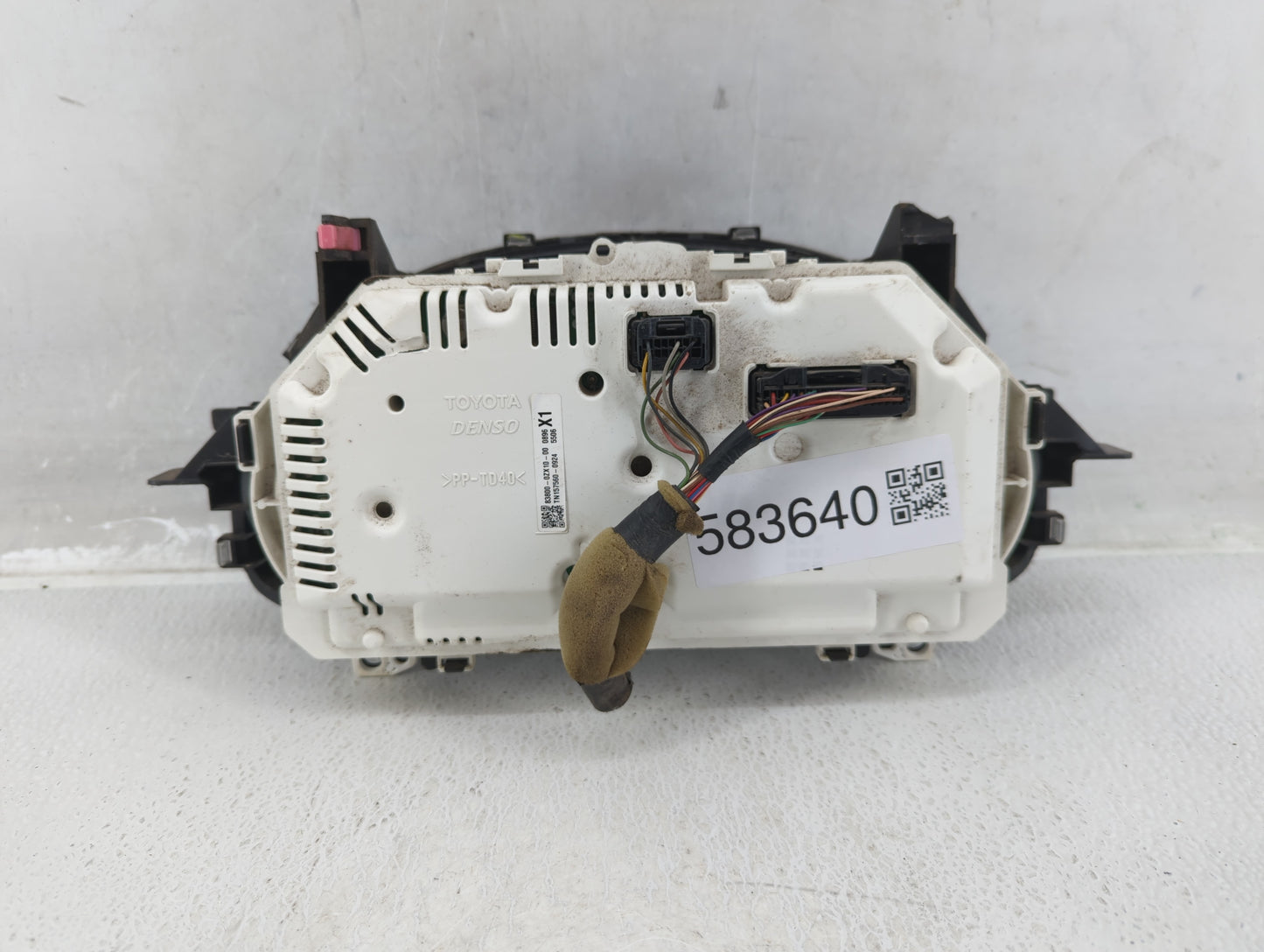 2014-2016 Toyota Corolla Instrument Cluster Speedometer Gauges P/N:83800-0ZX10-00 Fits Fits 2014 2015 2016 OEM Used Auto Par