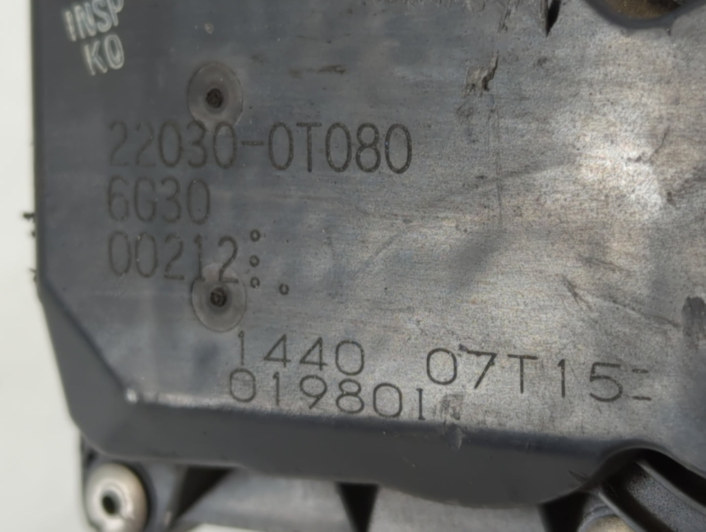 2011-2019 Toyota Corolla Throttle Body P/N:22030-0T080 Fits Fits 2011 2012 2013 2014 2015 2016 2017 2018 2019 OEM Used Auto