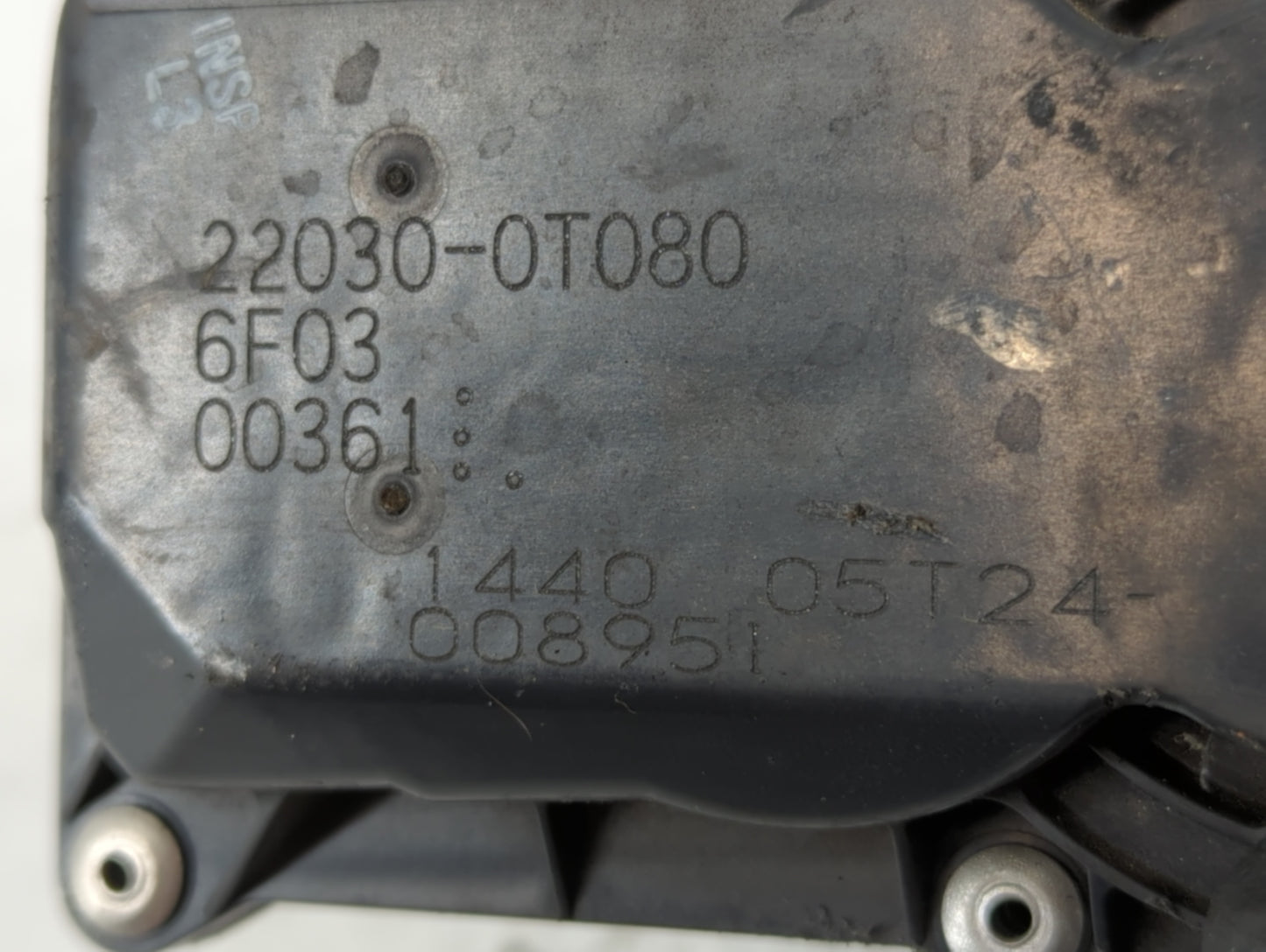 2011-2019 Toyota Corolla Throttle Body P/N:22030-0T080 Fits Fits 2011 2012 2013 2014 2015 2016 2017 2018 2019 OEM Used Auto