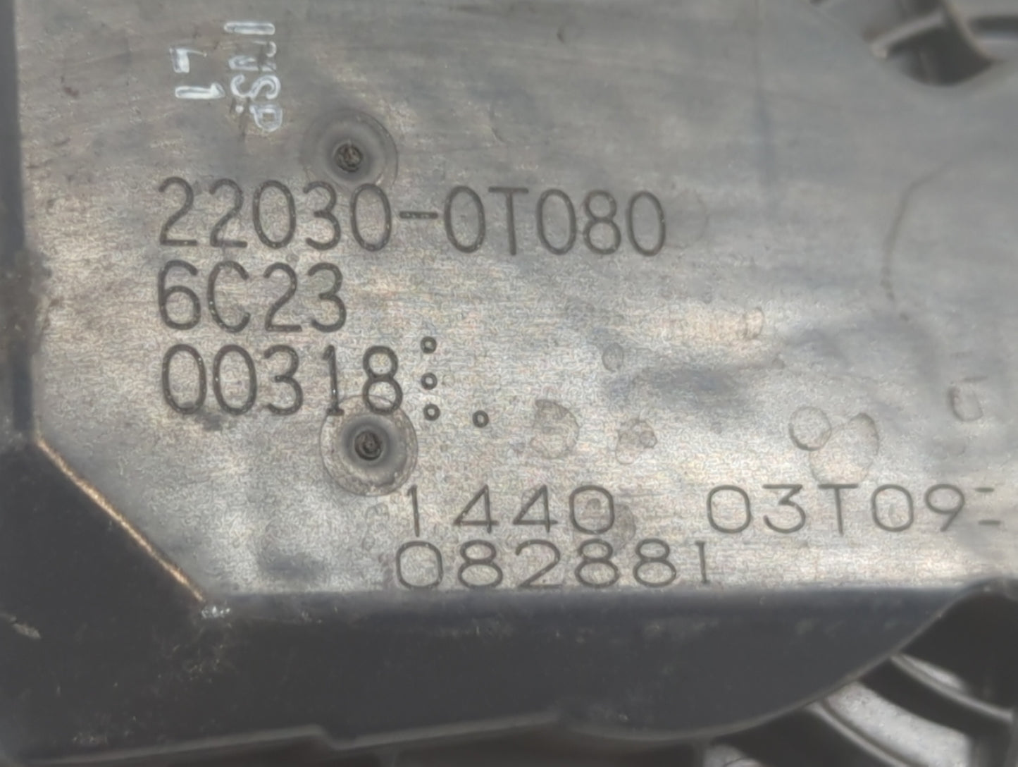 2011-2019 Toyota Corolla Throttle Body P/N:22030-0T080 Fits Fits 2011 2012 2013 2014 2015 2016 2017 2018 2019 OEM Used Auto