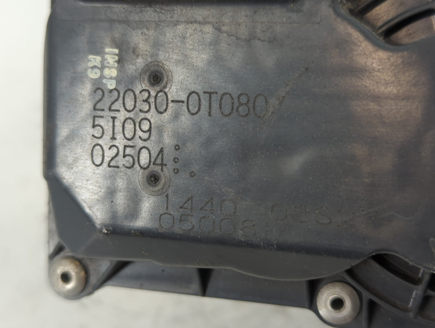 2011-2019 Toyota Corolla Throttle Body P/N:22030-0T080 Fits Fits 2011 2012 2013 2014 2015 2016 2017 2018 2019 OEM Used Auto