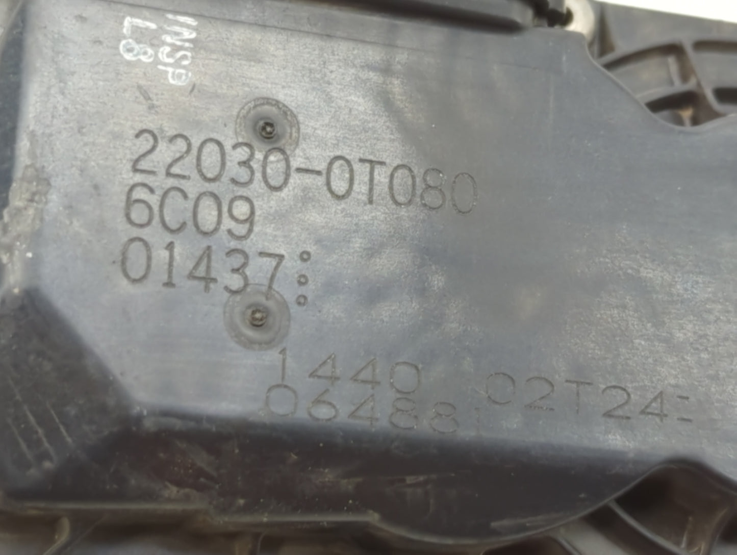 2011-2019 Toyota Corolla Throttle Body P/N:22030-0T080 Fits Fits 2011 2012 2013 2014 2015 2016 2017 2018 2019 OEM Used Auto