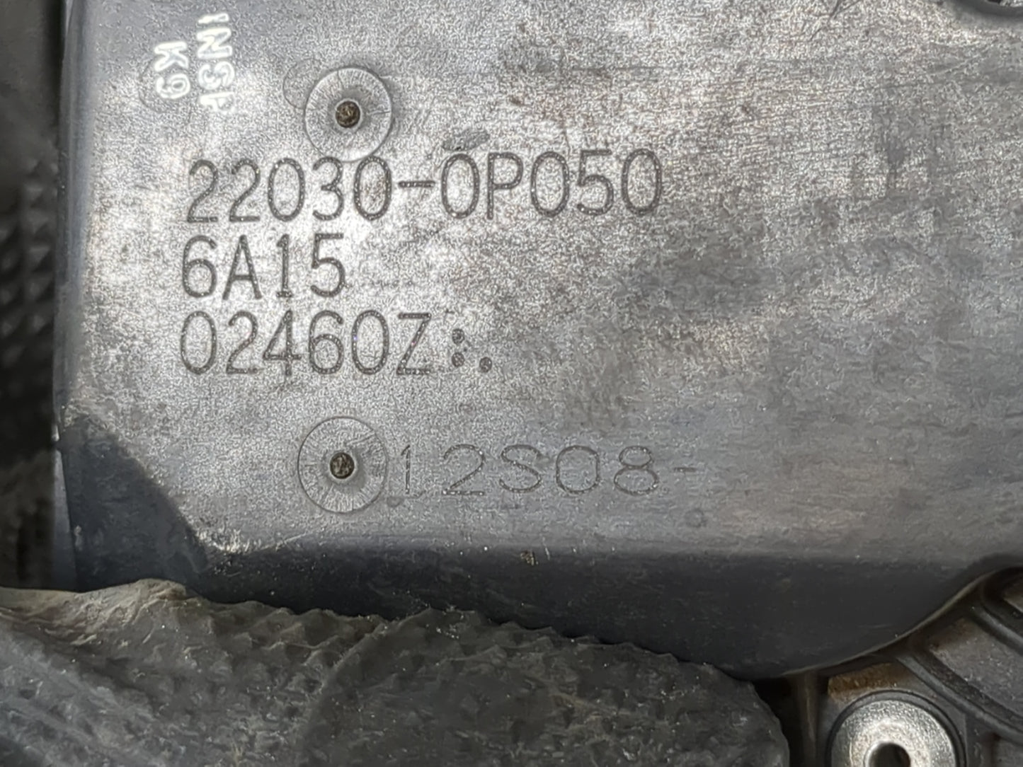 2008-2016 Toyota Highlander Throttle Body P/N:22030-0P050 Fits OEM Used Auto Parts - Oemusedautoparts1.com