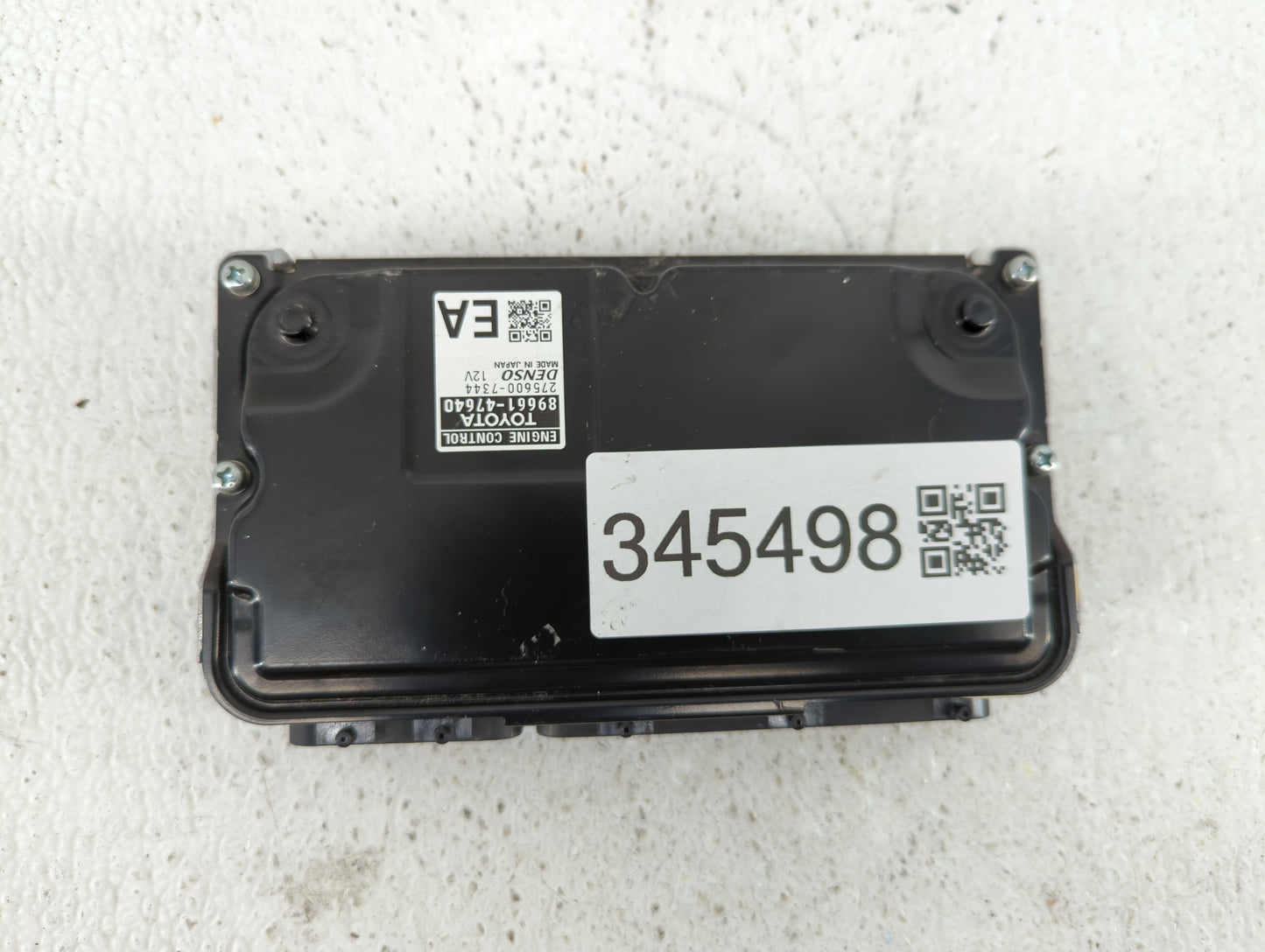 2016 Toyota Prius PCM Engine Control Computer ECU ECM PCU OEM P/N:89661-47640 Fits OEM Used Auto Parts - Oemusedautoparts1.c