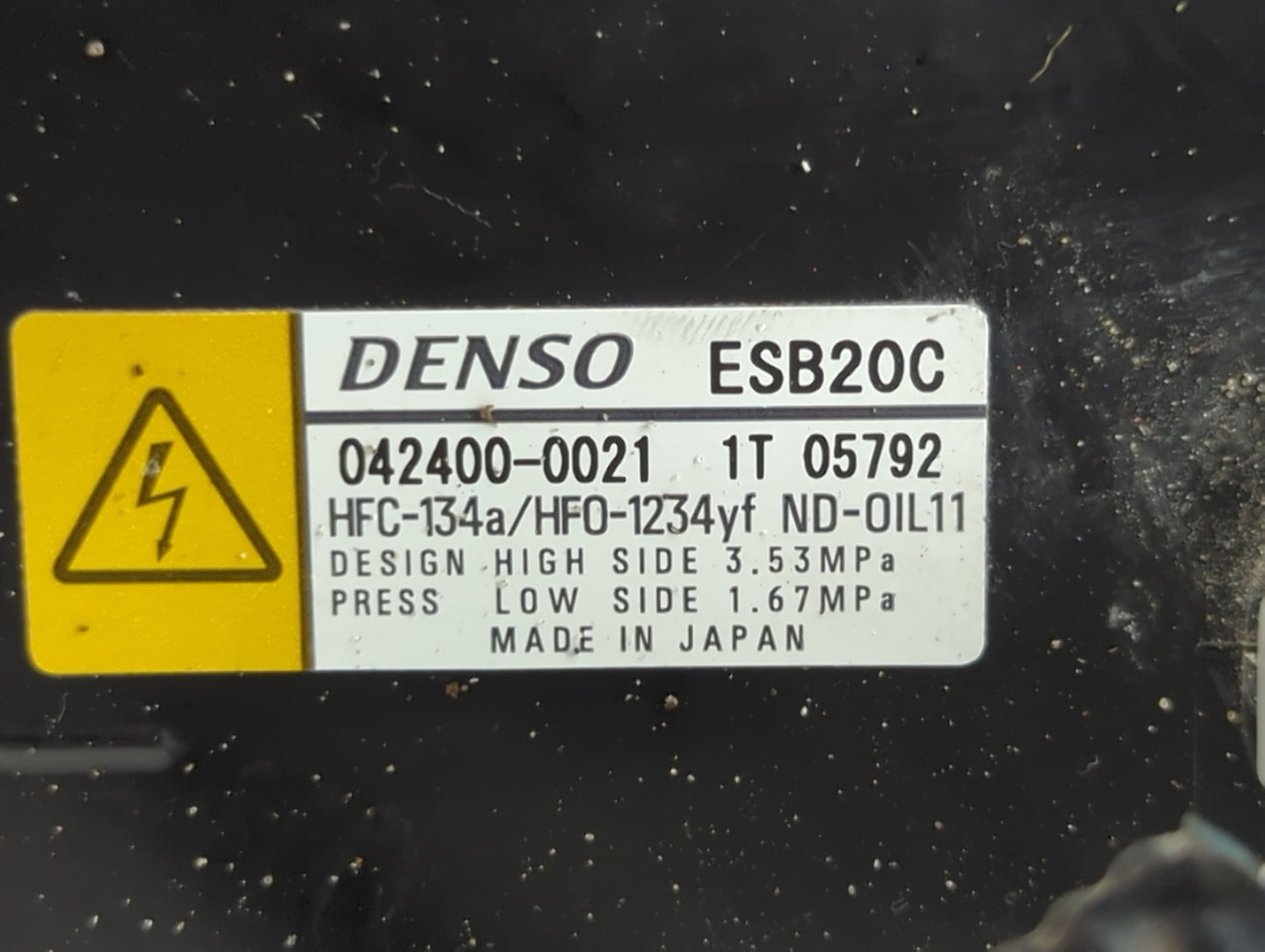 2016-2018 Toyota Prius Air Conditioning A/c Ac Compressor Oem - Oemusedautoparts1.com
