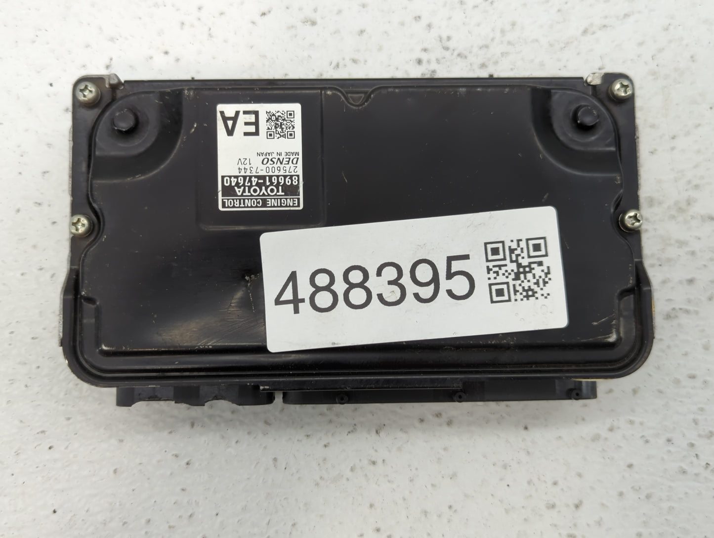 2016 Toyota Prius PCM Engine Control Computer ECU ECM PCU OEM P/N:89661-47640 39111-2G677, 39101-2G677 Fits OEM Used Auto Pa