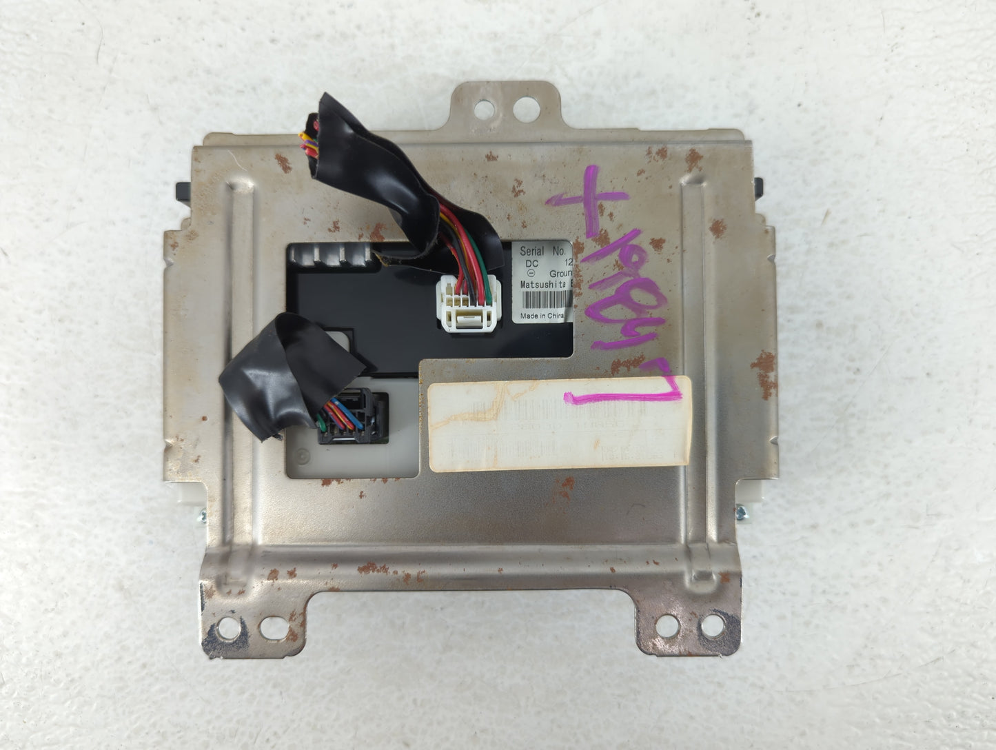 2016-2018 Toyota Prius Radio AM FM Cd Player Receiver Replacement P/N:86140-47270 Fits Fits 2016 2017 2018 OEM Used Auto Par