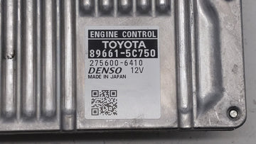 2016-2017 Toyota Prius C PCM Engine Control Computer ECU ECM PCU OEM P/N:89661-5C750 Fits Fits 2016 2017 OEM Used Auto Parts