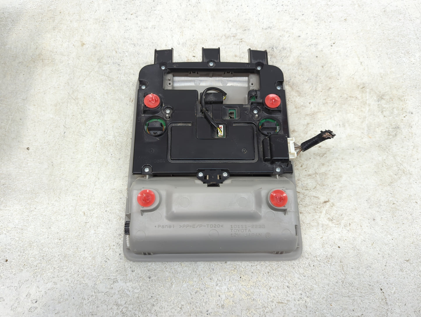 2016 Toyota Rav4 Overhead Roof Console - Oemusedautoparts1.com