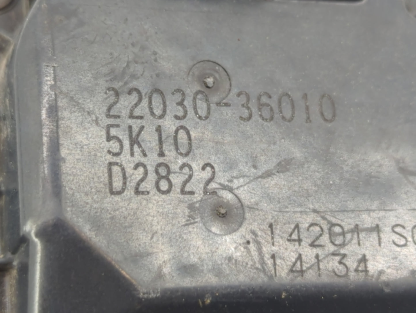 2009-2018 Toyota Rav4 Throttle Body P/N:22030-36010 Fits Fits 2009 2010 2011 2012 2013 2014 2015 2016 2017 2018 2019 OEM Use