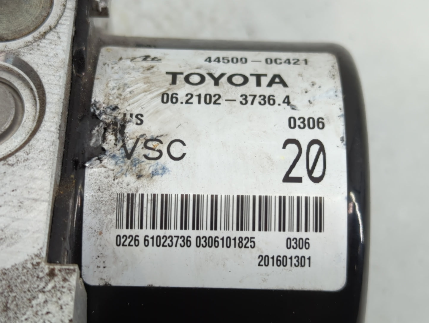 2016-2017 Toyota Tundra ABS Pump Control Module Replacement P/N:44500-0C421 Fits Fits 2016 2017 OEM Used Auto Parts - Oemuse
