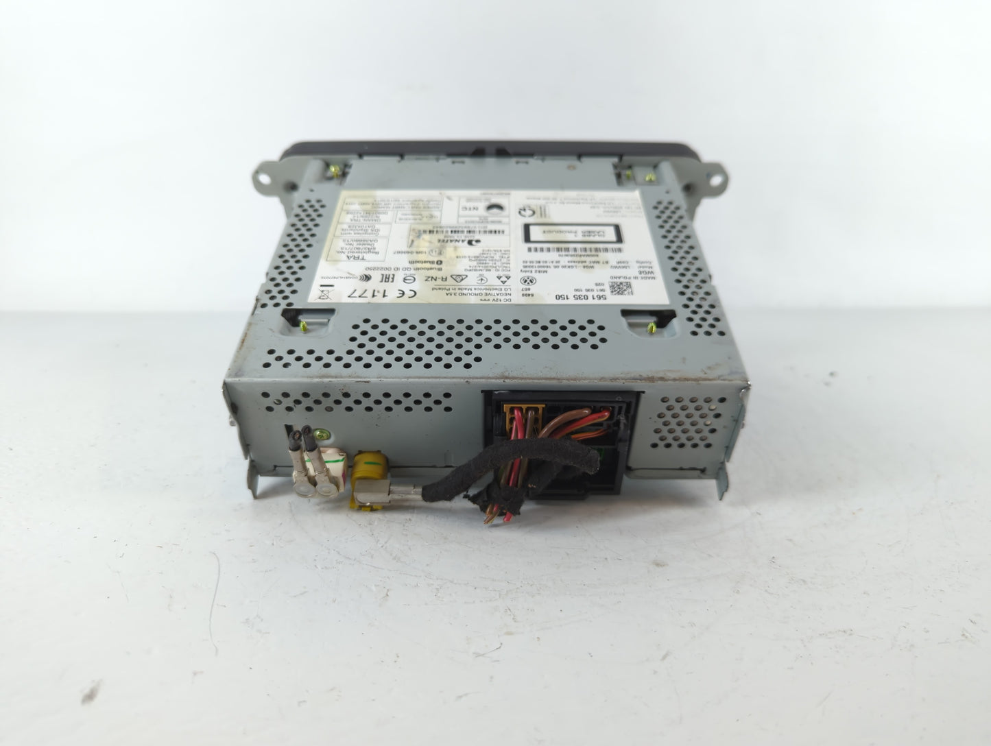 2012-2016 Volkswagen Beetle Radio AM FM Cd Player Receiver Replacement P/N:561 035 150 Fits Fits 2011 2012 2013 2014 2015 20