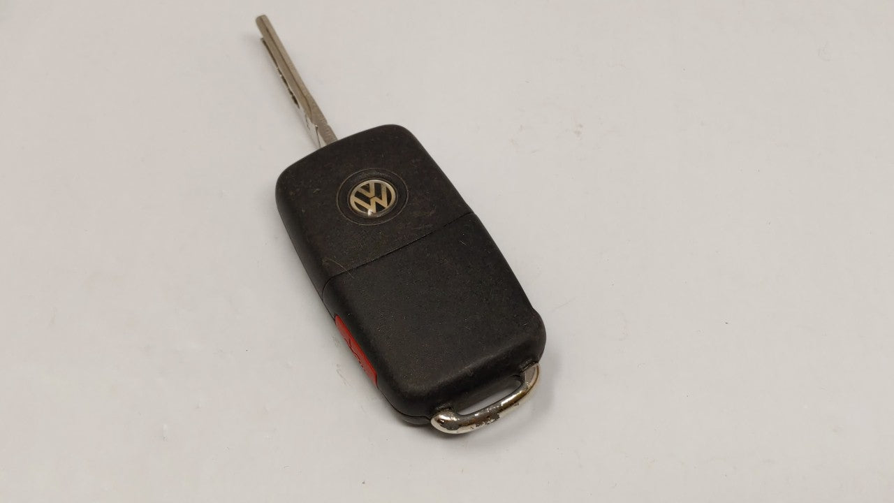 Volkswagen Beetle Keyless Entry Remote Fob NBG010180T 4 buttons 75462 - Oemusedautoparts1.com