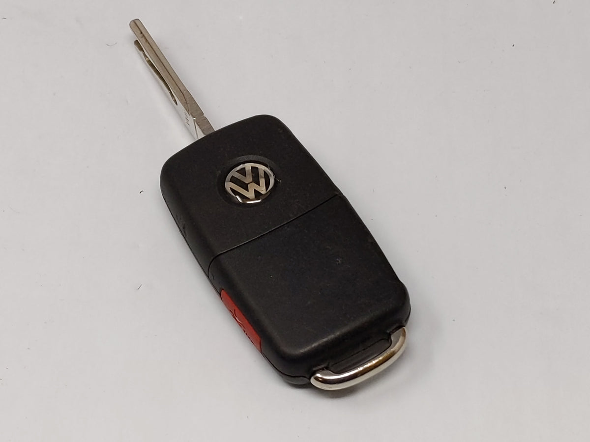 Volkswagen Beetle Keyless Entry Remote Fob Nbg010206t 5k0 837 202 Ak 4 Buttons - Oemusedautoparts1.com