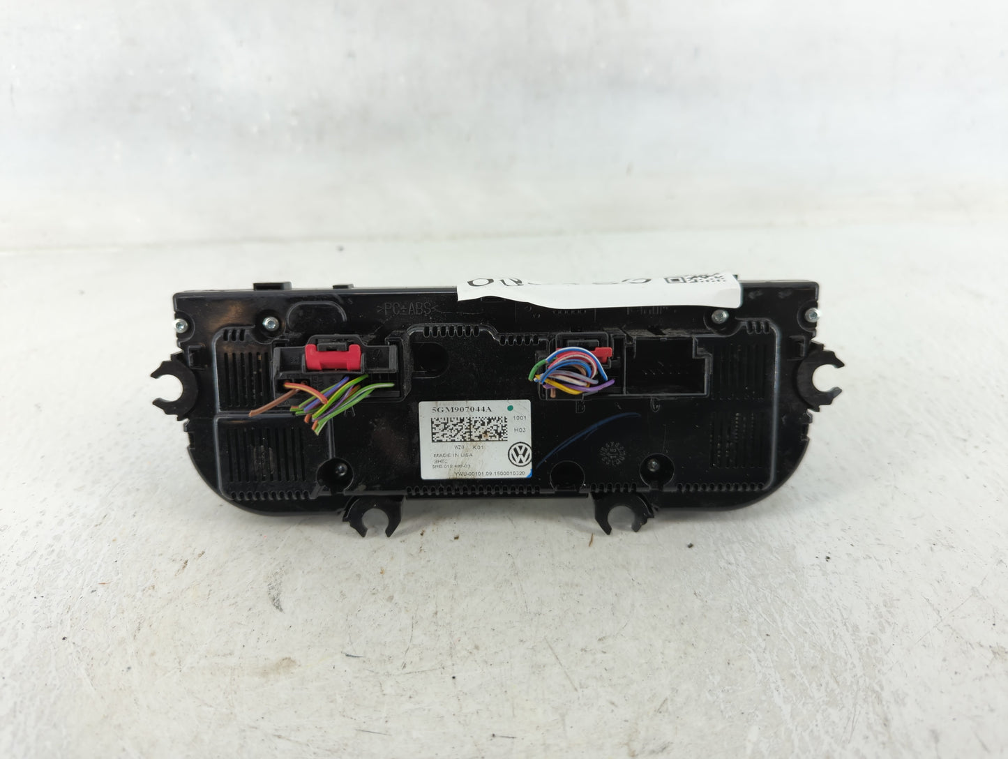 2015-2016 Volkswagen Gti Climate Control Module Temperature AC/Heater Replacement P/N:5GM907044A Fits Fits 2015 2016 OEM Use