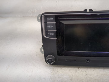 2016-2017 Volkswagen Jetta Radio AM FM Cd Player Receiver Replacement P/N:561035150 L56VW2 Fits Fits 2013 2014 2015 2016 2017 OEM Used Auto Parts