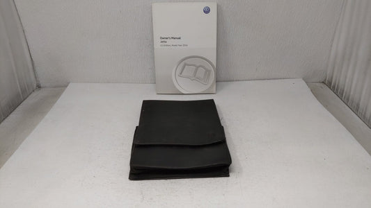 2016 Volkswagen Jetta Owners Manual Book Guide OEM Used Auto Parts
