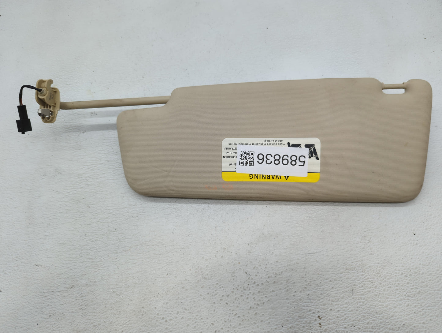 2012-2020 Volkswagen Passat Sun Visor Shade Replacement Passenger Right Mirror Fits OEM Used Auto Parts - Oemusedautoparts1.