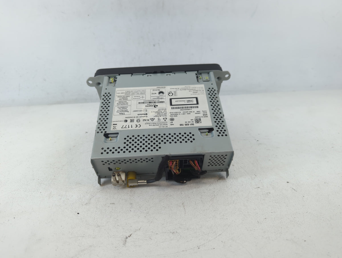 2016 Volkswagen Passat Radio AM FM Cd Player Receiver Replacement P/N:561 035 150 Fits Fits 2013 2014 2015 2017 OEM Used Aut