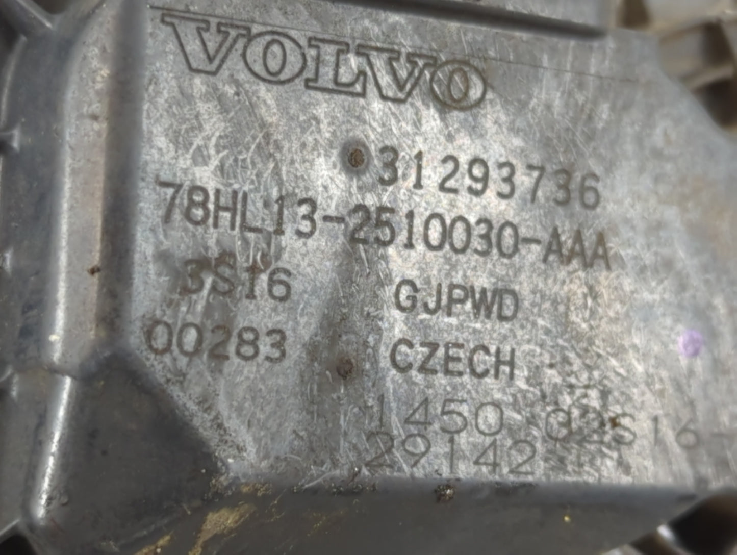 2015-2020 Volvo S60 Throttle Body P/N:78HL13-2510030-AAA HL13-2510030-AAA Fits Fits 2015 2016 2017 2018 2019 2020 2021 OEM U